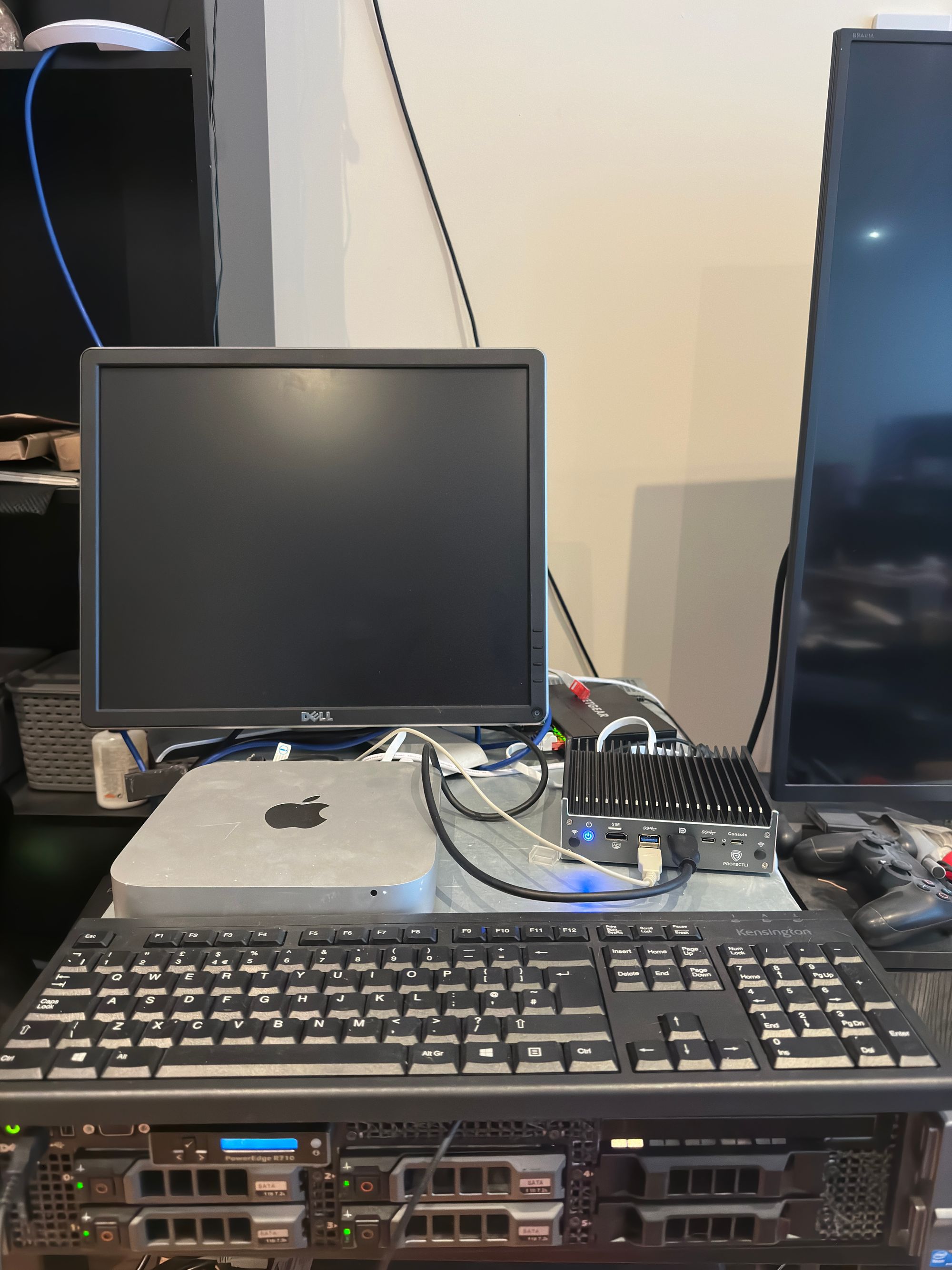 An image of my current homelab. 