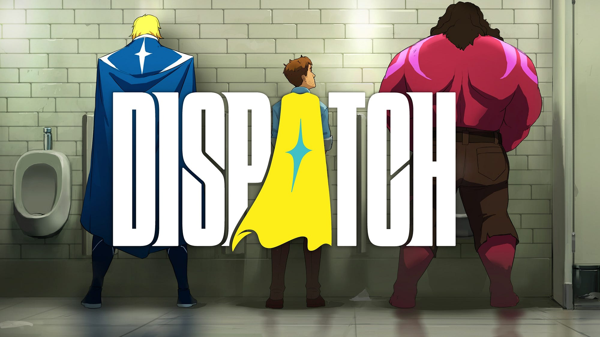Title card for the video game Dispatch.